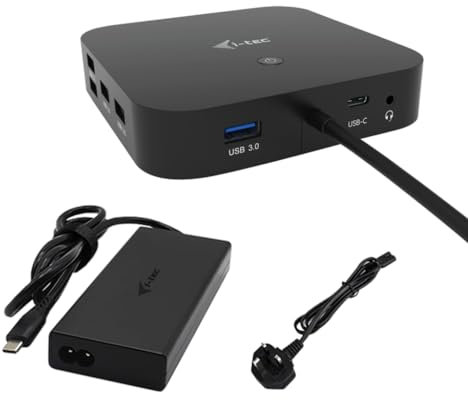 I-TEC USB-C HDMI+2X DP Charger I-TEC Dock PD 100WCHARGER 112W