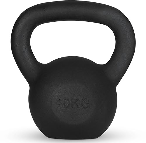 Athlyt Kettlebell, 10 kg, Black