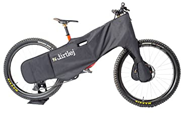 dirtlej bikeprotection bikewrap MTB, gepolsterter Transportschutz für Fahrräder, Schutz vor Beschädigungen während des Transports