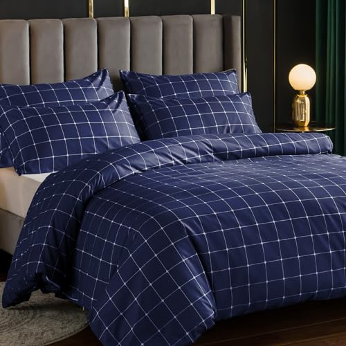 Lazzaro King Size Duvet Cover Sets Premium Microfiber Kingsize Duvet Cover Sets Ultrasoft Hypoallergenic Reversible Quilt Cover Bedding Set With Zipper Closure