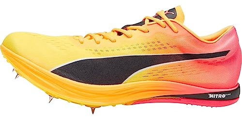 Puma Herren Evospeed Long Distance Nitro Elite+ Laufschuhe Spikeschuh Orange - Pink 42