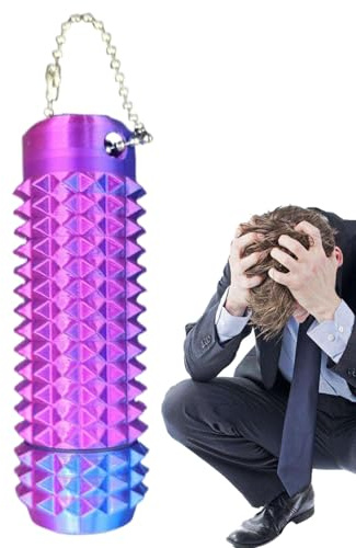 Little Ouchys Pain Fidget, Pain Stim Fidget, Pain Stimming Fidgets, Little Ouchys Spiky Fidgets Keychain, 3D Printing Anti-Stress Grip Stimulation Self-Regulation Tool, Spiky Toys for Calm