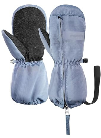 Reusch Winter-Fäustlinge für Babys & Kinder | warm & wasserabweisend | Reißverschluss für einfaches Anziehen, atmungsaktive Kinderhandschuhe für Alltag, Schnee & Outdoor, 1-6 Jahre, Moritz Mitten