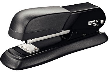 Rapid 5000273 häftapparat (25 blad, robust helmetallkonstruktion, FM12) svart