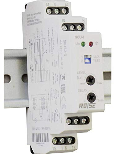 Ro/SE sou de 1/uni Interrupteur crépusculaire + capteur/12–240 V AC/DC