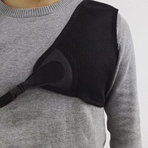 SHARROW Archery Chest Guard Shooting Nylon Chest Protector Guard to Protect Left Chest