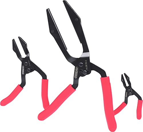 KS Tools Stufenloser Schlauch-Abklemm-Zangen-Satz, 3-teilig