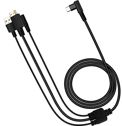HUION CB01 3-in-1 Kabel für Kamvas Pro | Für Pro 16/13/12, HDMI+Strom+USB, Grafik-Zeichenmonitor Zubehör