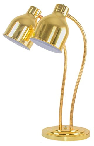 CHUANGRUN Lampe Chauffante À Double Tête, Chauffe-Plats, avec Deux Ampoules, Lampe Chauffante Commerciale Électrique Autonome, Restaurant De Cuisine D'hôtel Buffet Garder Les Aliments Au Chaud