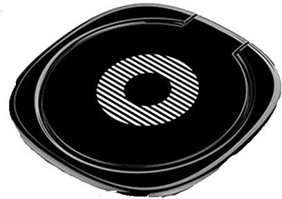 U-K 1 Support d'anneau de Support de Bague de téléphone Rond Ultra-Mince pour Smartphone (Noir) Utile et Professionnel
