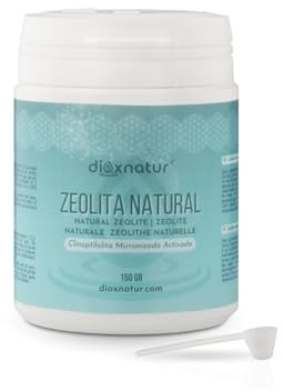 Dioxnatur® Zeolite naturale micronizzata Clinoptilolite in polvere (150 gr) Etichetta IT