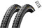 2er Set Continental Fahrradreifen Ride Tour 28 Zoll (37-622) auswählbar mit Schläuchen + 3 MSZweirad Reifenheber (28 x 1 3/8 (37-622), Ohne Schläuche)