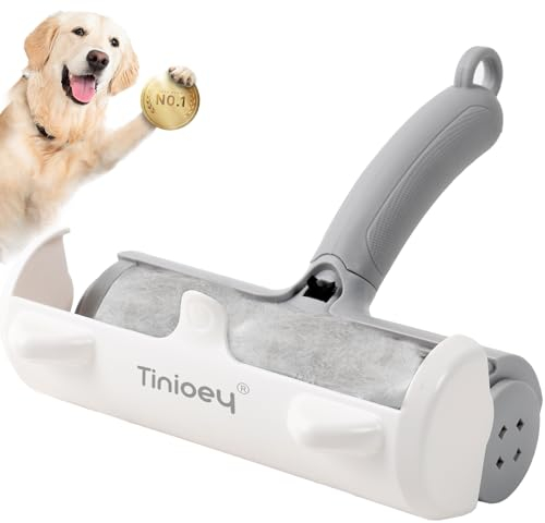 Tierhaarentferner Fusselrolle für Hundehaare und Katzenhaare Wiederverwendbar, fusselbürste tierhaare,fusselroller tierhaare für Kleidung/Möbel/Sofa/Bett/Teppich