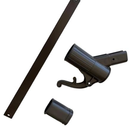 Generic Accessori per Ombrellone Da Giardino Parti di Fissaggio per Ombrellone Sostituzione Del Fissaggio di Sollevamento in Metallo Heavy Duty per Balcone Da, Maniglia fissa di sollevamento