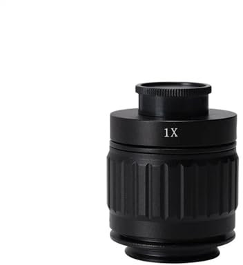 Microscopio Adattatore for fotocamera con adattatore C-Mount regolabile 1X 38 mm, tubo for microscopio stereo trinoculare for la messa a fuoco della fotocamera digitale