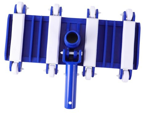 BESPORTBLE 2pcs Swimming Pool Brushless Pool Head Tank Pools Floats Hose Automatic Paddling Skimmer Cleaning Pool Walls Water Fountain Brush Kit Barbells Cleaners Fish Portable Hanger Plastic