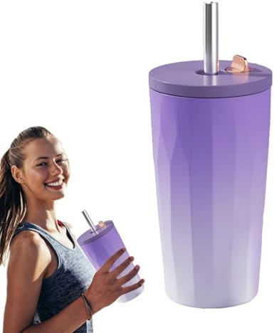 Tazas portátiles para viajes, taza de café de viaje - Tazas de café portátiles con tapas - Accesorios de senderismo, suministros para beber al aire libre para el hogar, el trabajo, el campamento