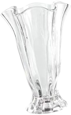 Baoblaze Glass Flower Vase Aesthetic Floral Arrangement Thickened Houseplant Holder Decorative Table Centerpiece Decoration for Office