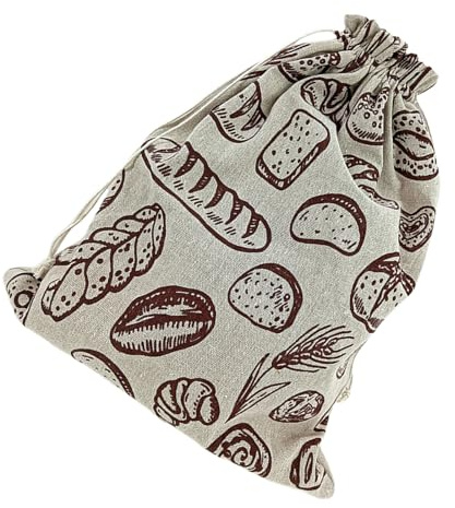 Sacs à pain pratiques en coton bio en cire d'abeille pour pains faits maison Solution de stockage durable des aliments pour garder organisé la cuisine Solution de rangement