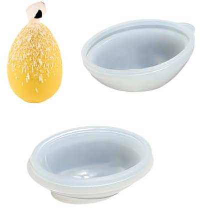Stampi per decorazione di torte in silicone a forma di uova di cioccolato per feste e dessert, strumento di cottura antiaderente, strumento di cottura antiaderente facile da pulire