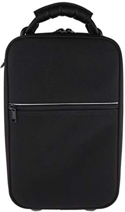 Universal Klarinettentasche, Schaumstoffgepolsterter Klarinetten Rucksack mit Tragegurten, Verdickte Schutz Tasche Schwarz 42x24x13 cm
