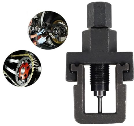 Gettimore DID Riveter et séparateur de chaîne robuste pour moto