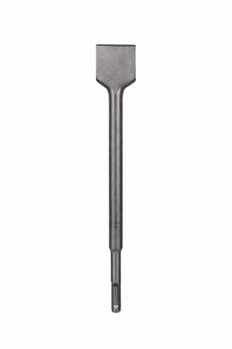 Cincel SDS Plus para demolición, cincel para martillo perforador y demoledor, acero templado de alta resistencia, ideal para hormigón, mampostería y eliminación de revestimientos (espátula 250 x 40 mm