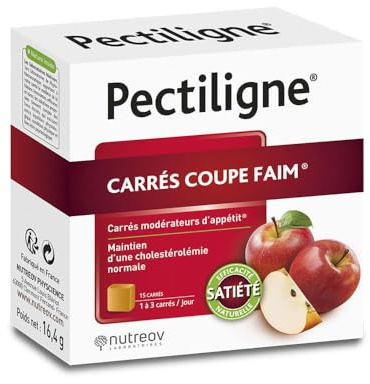 Nutreov pectiligne complément alimentaire boite 15 carres