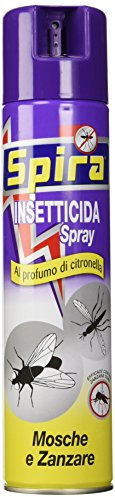 Spira Spray Profumato Mosche e Zanzare, 400ml