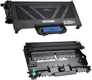 Green Gecko - Kompatibel zu Brother TN-2120 Toner Schwarz & DR-2100 Trommeleinheit - Set für ca. 2.600 Seiten (5% Deckung) - Hochdeckende Tonerfüllung - u. a. für Brother DCP-7010, MFC-7840W
