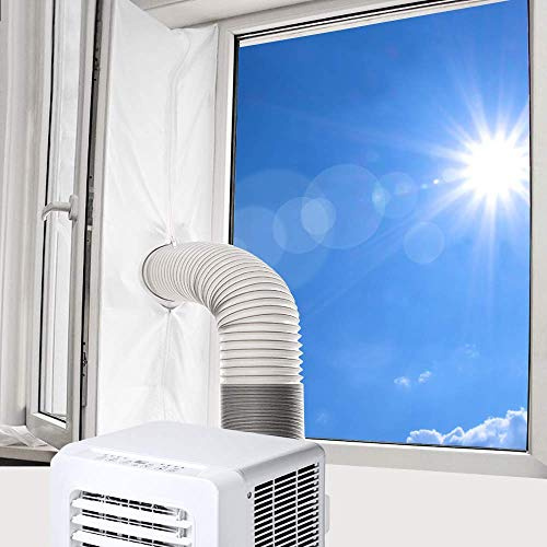 Yinong-eu AirLock Fensterdichtung für tragbare und trockene Klimaanlage – funktioniert mit allen mobilen Klimaanlagen, einfache Installation (Fenster 300 cm)