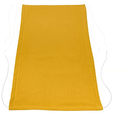 KraftKids Tenda parasole doppia a cerchione gialla, protezione solare UV per ogni passeggino, cucita a mano e traspirante, lunghezza 65 cm, larghezza superiore: 50 cm, larghezza inferiore: 32 cm