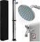 STILISTA Solardusche 35 l, Wasserhahn, Schlauchanschluss, Farbwahl