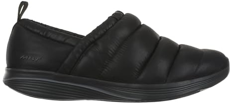 MBT M300 Slip On Zapatillas de Deporte para Mujer sin Cordones. Deportivas Caminar Anatómicas y Cómodas. Calzado Fisiológico Confort y Estabilidad con Suela Curva. Sneakers Modernas. Color Negro