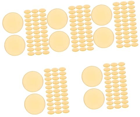 JOINPAYA 5 Sätze Bingo-chips Plastik Chips Bingo Trinkspiel Glücksspielzubehör Casinochips Bingo Liefert Discs Lernzähler-chip Spielchips Zubehör Für Bingospiele Abs Orange 100 Stück * 5