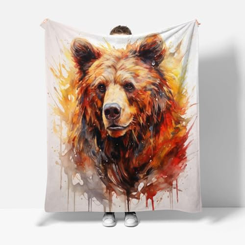 Kuscheldecke Flanelldecke 3D Hütehund Haustier Hund Tier Dog Druck Fleecedecke Flauschig Decke Weich Warm Wohndecken Überwurf Tagesdecke Sofadecke Blanket Für Bett Sofa Schlafzimmer Büro 150x200 cm