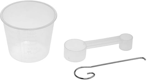 Rimozione ganci + misurino + misurino + misurino compatibile con/pezzo di ricambio per macchine per il pane Piebert 52163