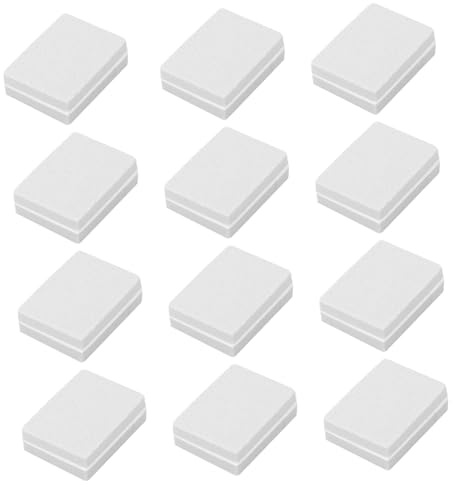 Veemoon Blocchi Leviganti per Unghie Quadrati 40 Pezzi in Eva, Strumento Efficiente e Comodo per Manicure Professionale a Casa in Salone