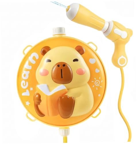 Pistola ad acqua per zaino, spruzzatore d'acqua carino da 2000 ml per bambini, per giochi estivi all'aperto, giocattoli per bambini