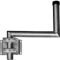 A.S.Sat 24245 Wandhalter feuerverzinkter Stahl variabel 45 cm Wandabstand gewinkelt S-Form