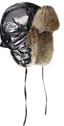 OBC Damen Kaninchen MÜTZE PELZMÜTZE Fellmütze Wintermütze Fliegermütze Uschanka Polarmütze Trappermütze Aviator Bomber