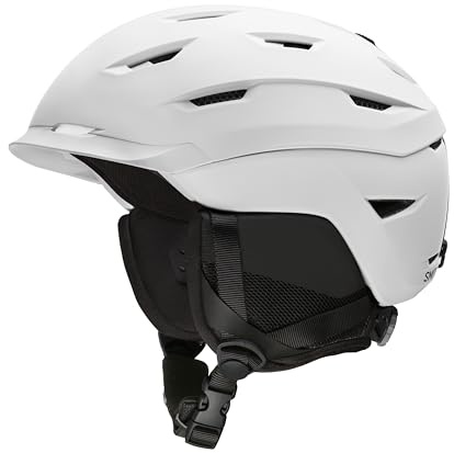 Smith Level Men's Snow Helmet - for Men & Women - Matte White, Small
