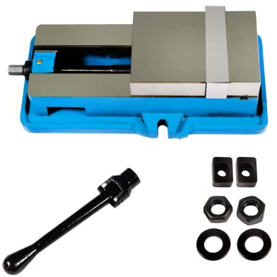 Timunr Étau de fraiseuse de précision de 12,7 cm sans base Étau de fraiseuse robuste adapté pour CNC, fraiseuses et centres d'usinage