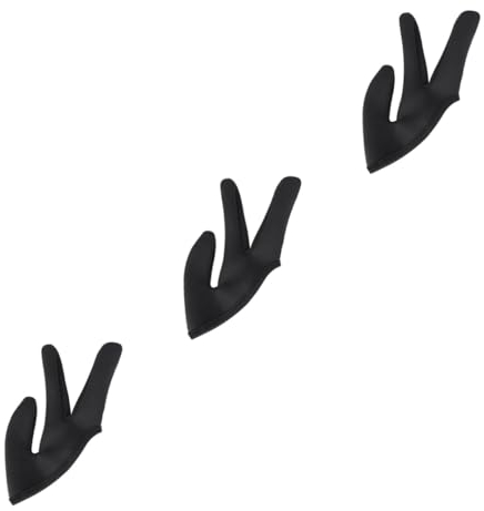 FOMIYES 3stücke Hitzeisolierender Fingerhandschuh Für Friseure Drei Finger Abdeckung Und Glätten Von Haaren Hitzebeständig Und Langlebig Für Professionellen