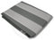 Toldo exterior a rayas (gris_blanco, 290 x 290)