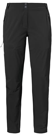 Schöffel Damen Pants Style Blaustein WMS, robuste und leichte Wanderhose aus recyceltem Material, leichte Hose mit 4-Wege-Stretch für maximale Bewegungsfreiheit, schnell trocknend