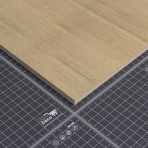 Panneau MDF Plaqué - Chêne de bourgogne - 60 x 120 cm