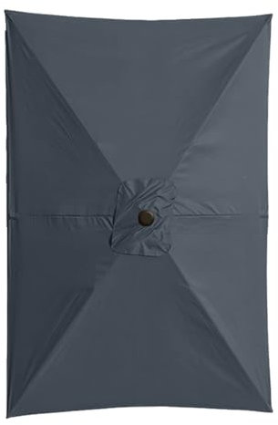 Cuerpo de reemplazo de paraguas - 6.6x10ft Patio Umbrellas reemplazos de reemplazos de reemplazos | Top de gasasol de voladizo de servicio pesado | Topgumilla del mercado | Top de parasol en voladizo