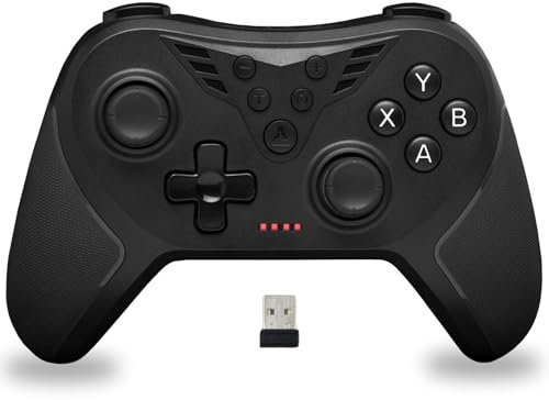 The G-Lab - K-Pad Helium WL- Manette PC sans fil Rechargeable - 2.4 Ghz, Vibrations Ajustables, 12 boutons, 4 gâchettes (2 personnalisables), Mode Turbo, Macros,Manette PC gamer (Windows 10,11) & PS3