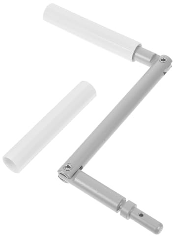 Ouvre-fenêtre Manuel Ergonomique en Alliage de Zinc pour Fenêtre | Usage Extérieur et Secours, Fonctionnement Silencieux, Effort Réduit, Compatibilité Polyvalente, Poignée de Remplacement